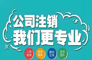 蕪湖公司注銷全流程解析